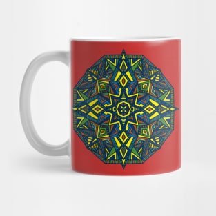 Mandala ornament tribal Mug